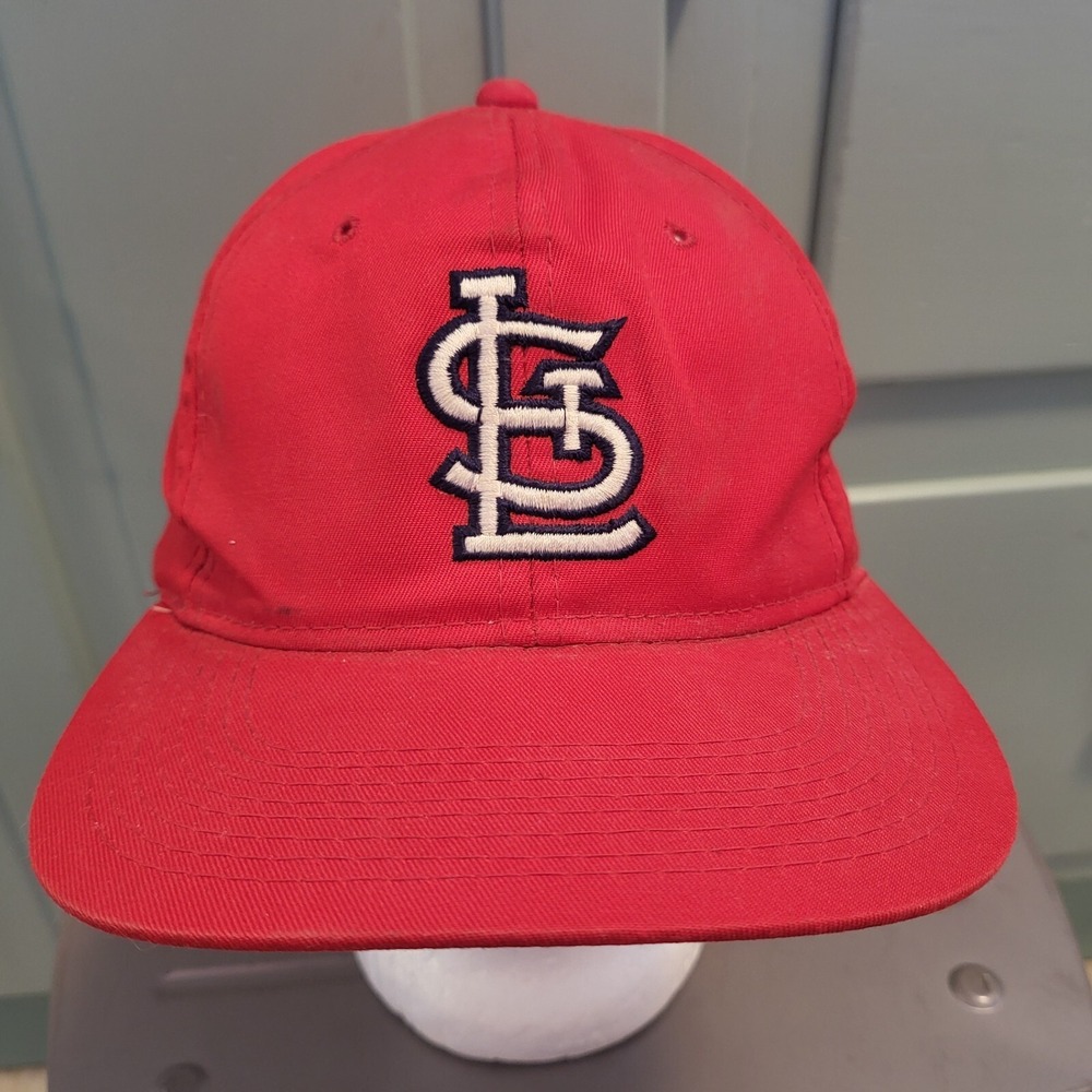 VTG 90s St Louis Cardinals YoungAn OSFM MLB Baseball Snapback Hat Cap